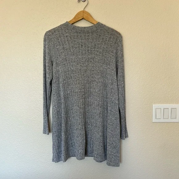 Mossimo Supply Co | Gray Long-Sleeve Short Sweater Dress - Picture 2 of 11